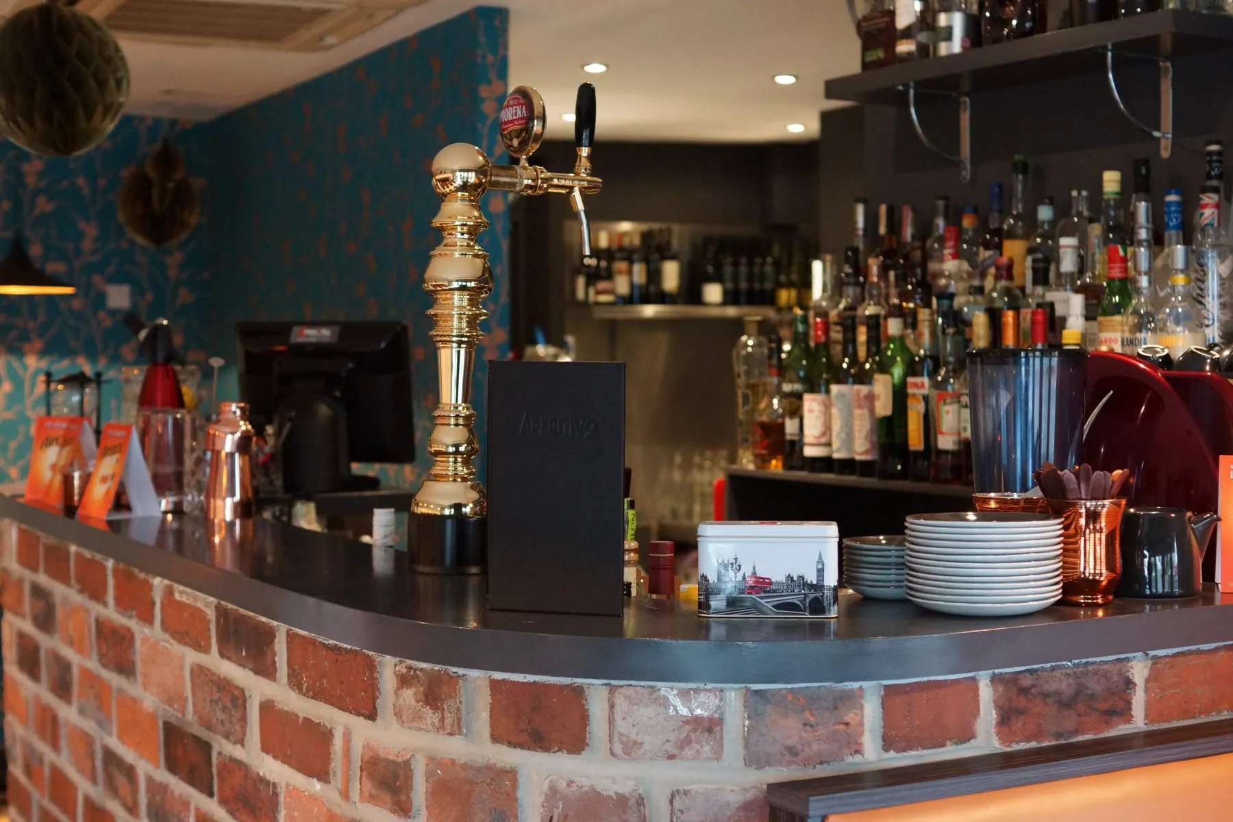 Apertivo Bistro Refurbishment, Leeds, completed
