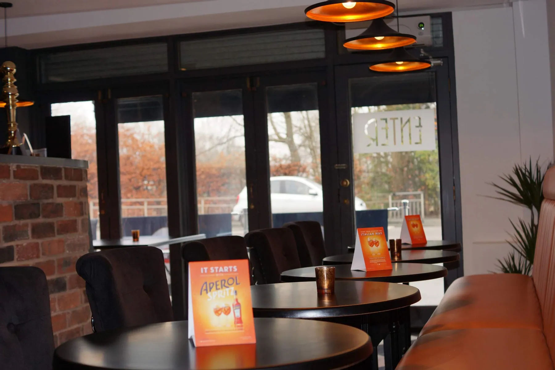 Apertivo Bistro Refurbishment, Leeds, completed