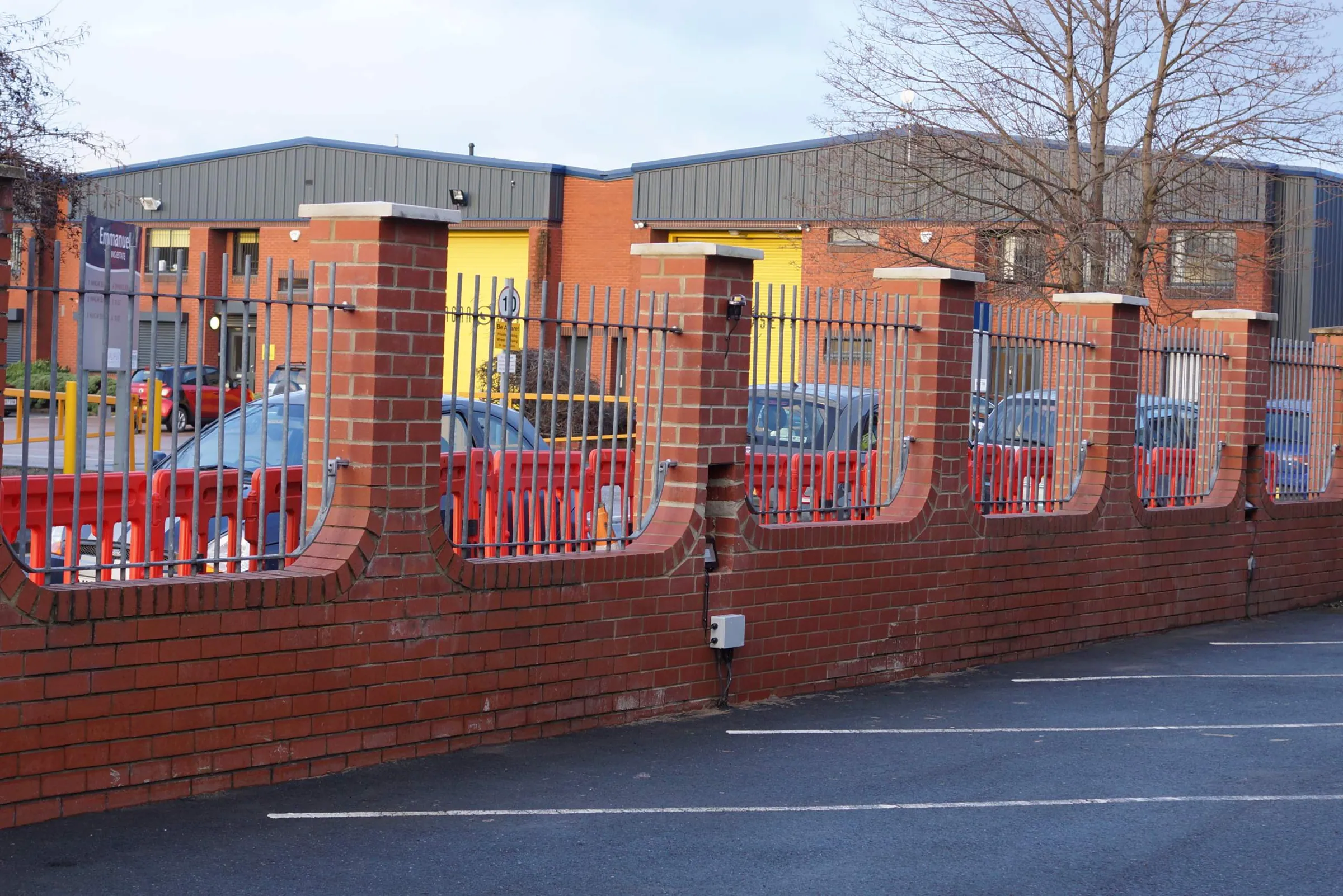 Boundary Wall Rebuild after Vehicle Impact, Holbeck