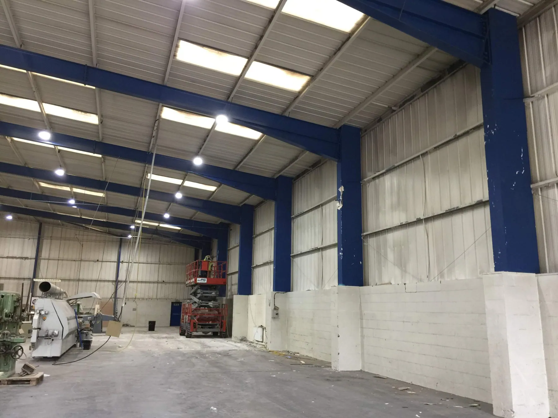 Cladding Repairs and Warehouse Clean, Normanton, after