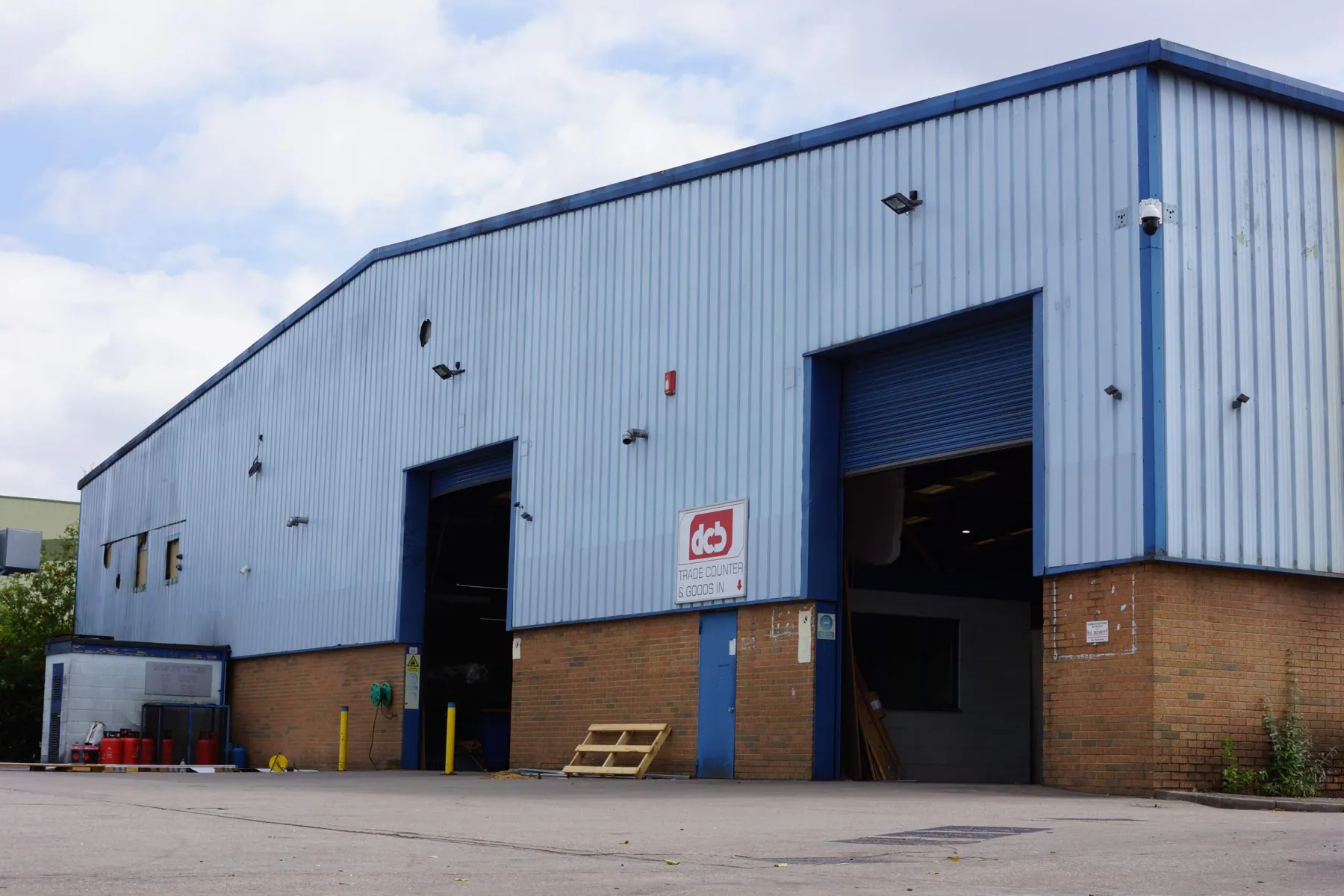 Cladding Repairs and Warehouse Clean, Normanton, completed
