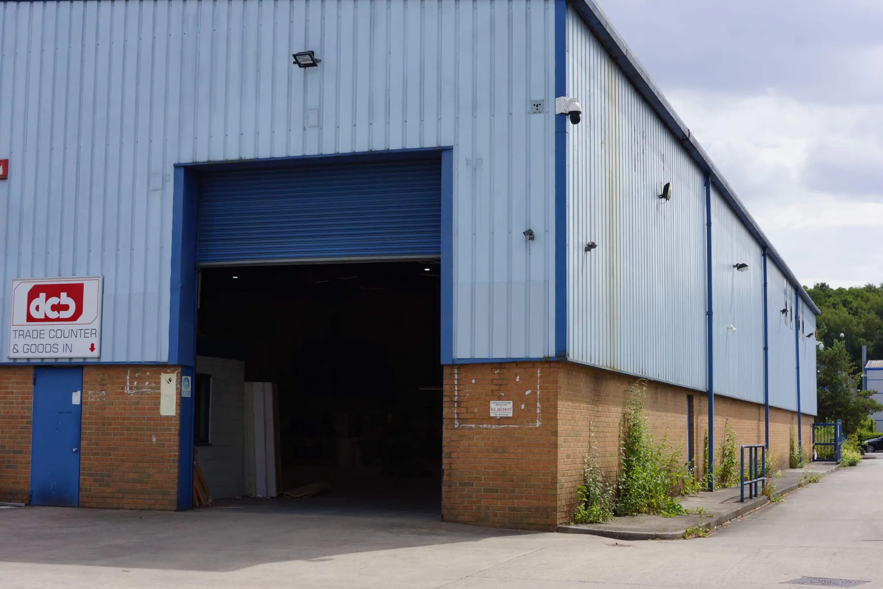 Cladding Repairs and Warehouse Clean, Normanton, completed