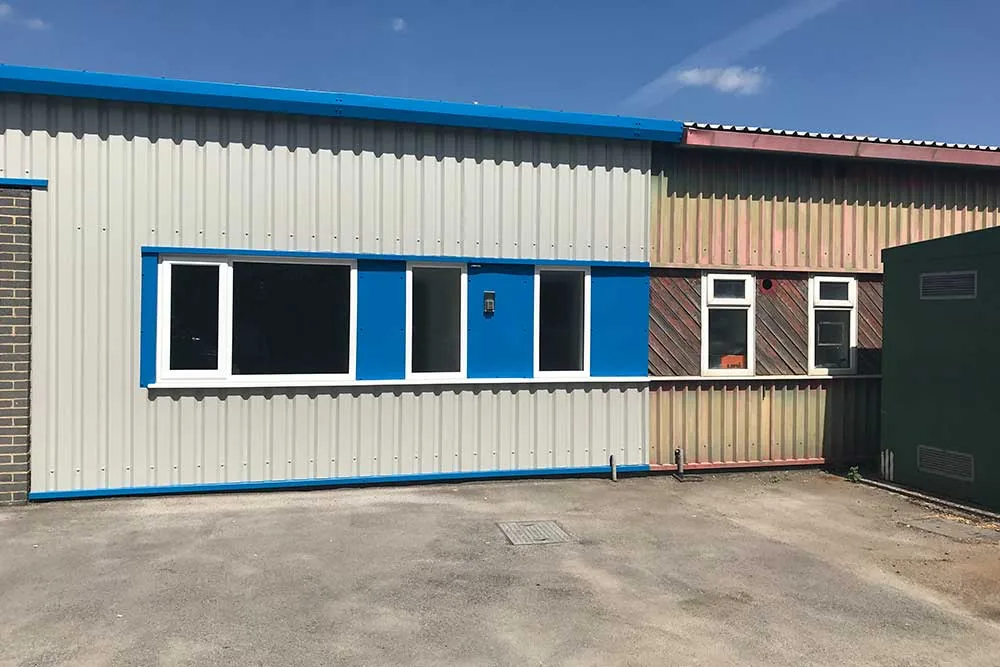Commercial Unit Recladding, Kettlestring Lane, York, completed