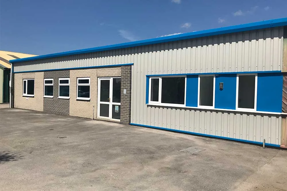 Commercial Unit Recladding, Kettlestring Lane, York, completed