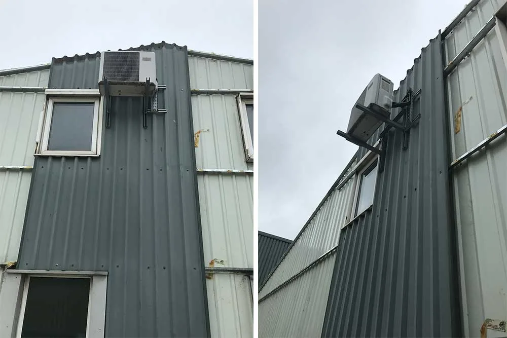 Commercial Unit Recladding, Kettlestring Lane, York, in progress