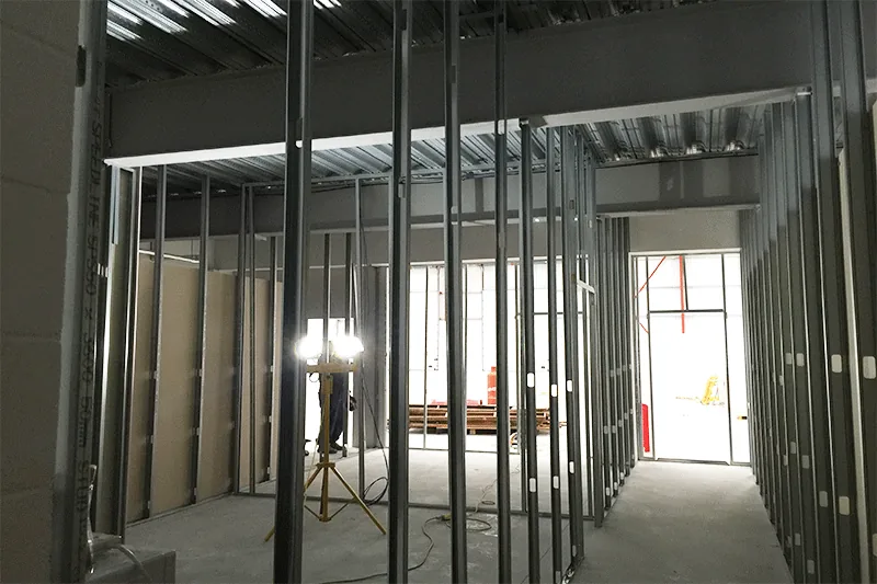 Connex 30 Office & Warehouse Fit-Out, Cross Green, Leeds, in progress