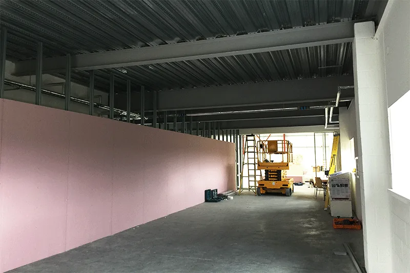 Connex 30 Office & Warehouse Fit-Out, Cross Green, Leeds, in progress