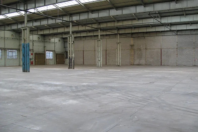 Industrial Refurbishment for DX, Haigh Park, Stourton, before