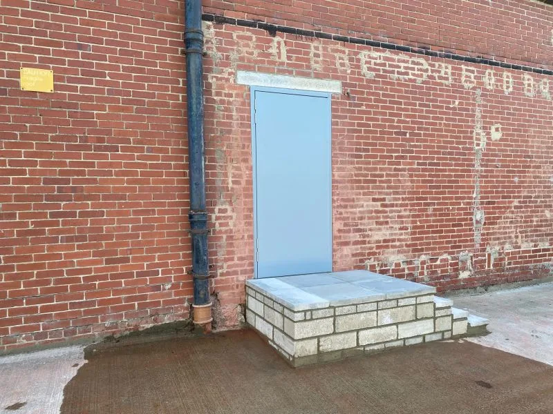 Fire Escape Installation, Shelley, completed