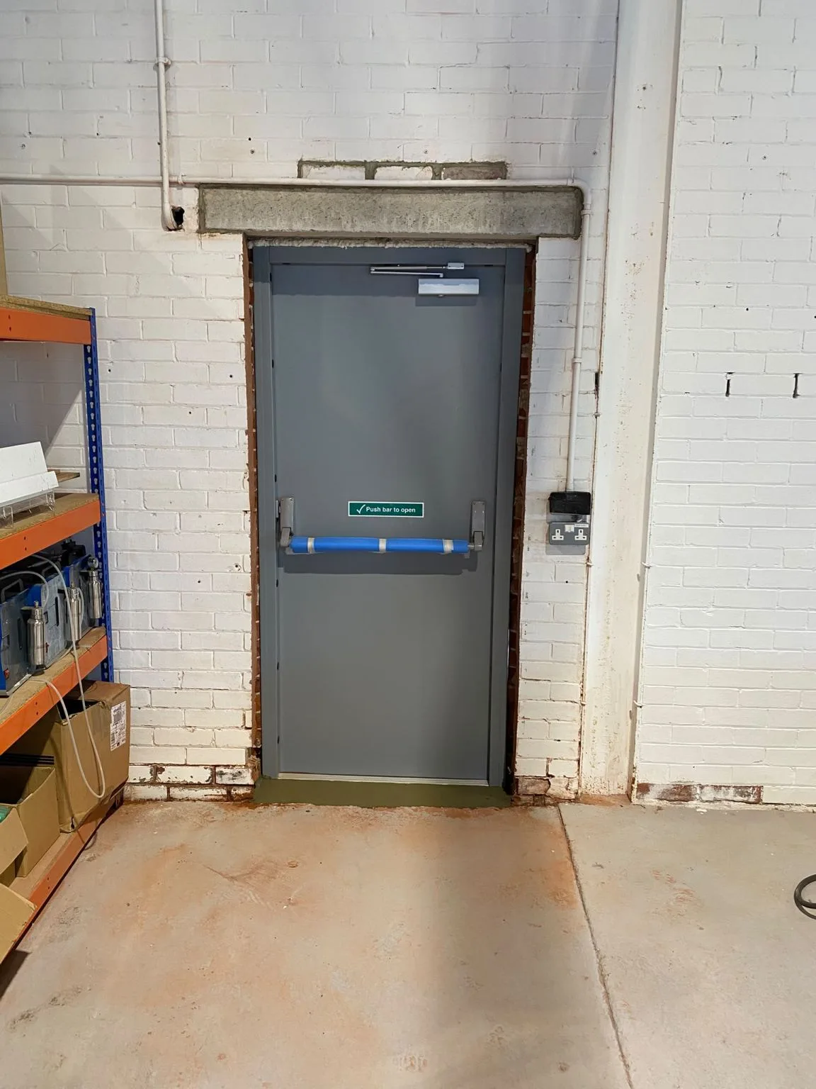 Fire Escape Installation, Shelley, completed