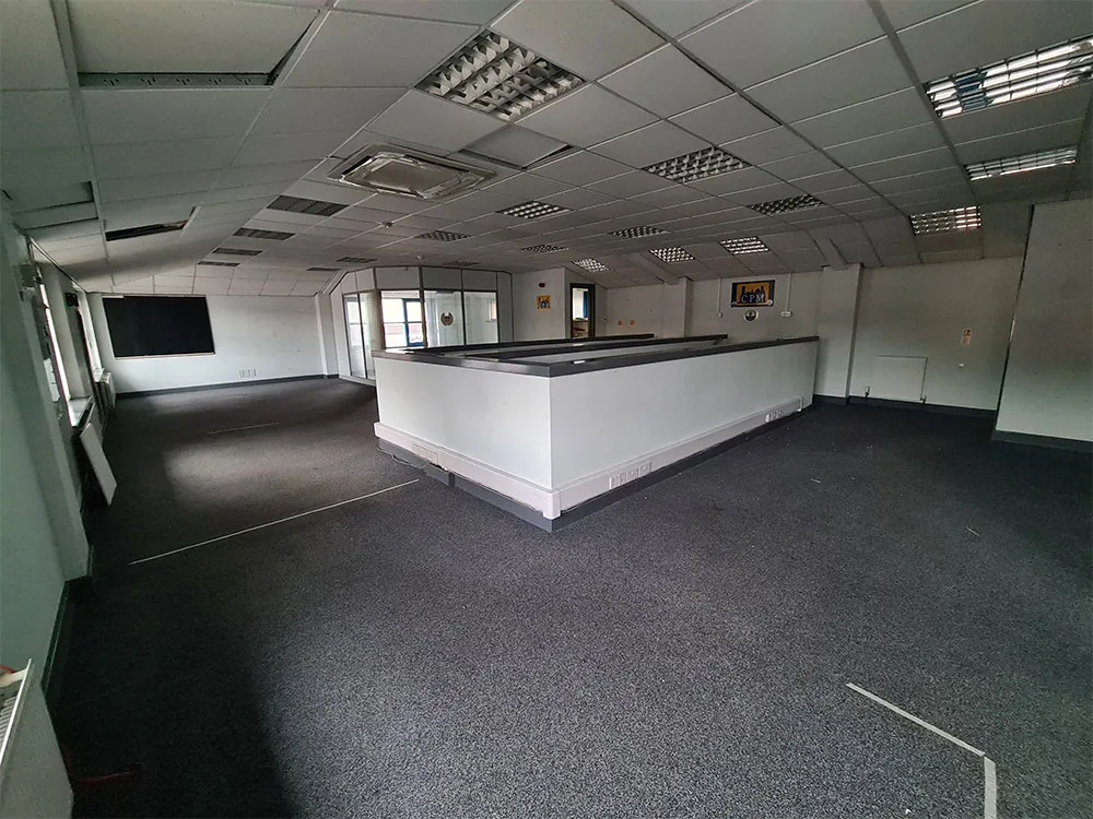 Grade A Office Refurbishment, Stourton, Leeds, before