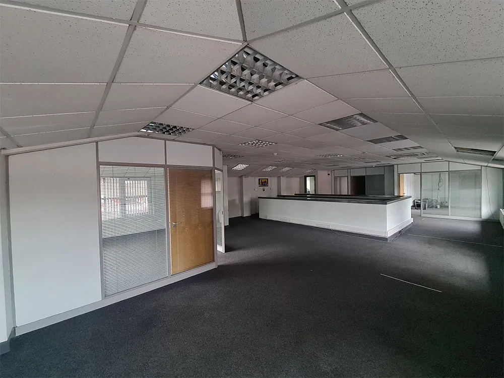 Grade A Office Refurbishment, Stourton, Leeds, before