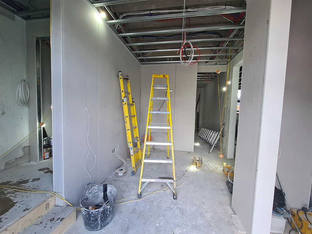 Grade A Office Refurbishment, Stourton, Leeds, in progress