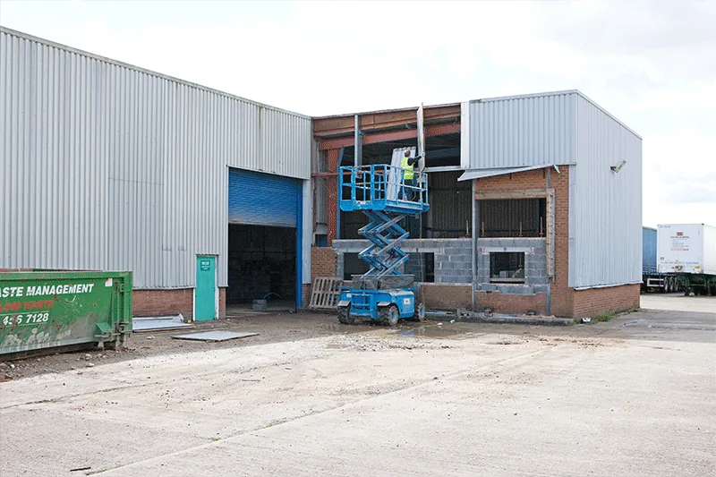 40,000 sq ft Subdivided into Nine Units, Morley, Leeds, completed