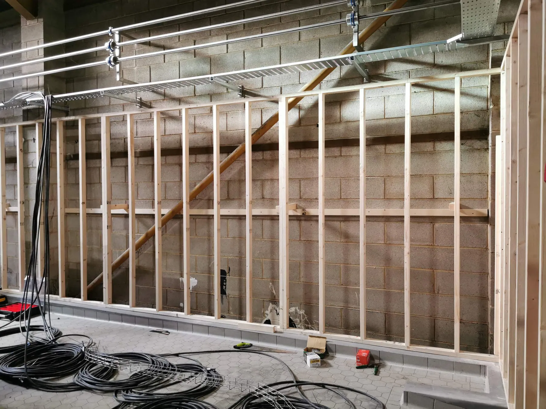 Hygienic Wall Cladding for a Brewery Production Area, Leeds, in progress