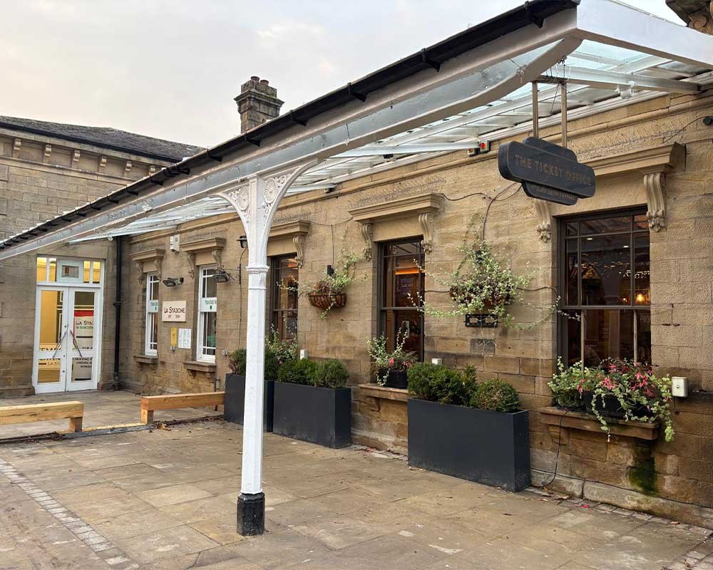 Ilkley Train Station, Canopy Restoration, completed