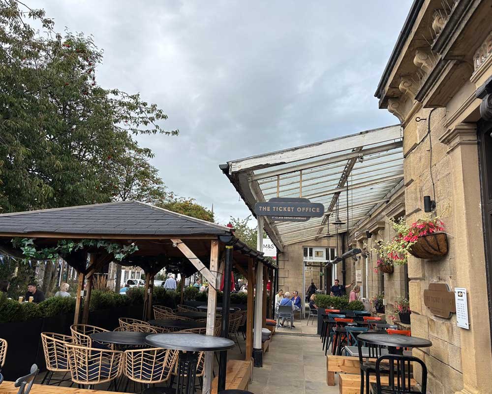 Ilkley Train Station, Canopy Restoration, completed