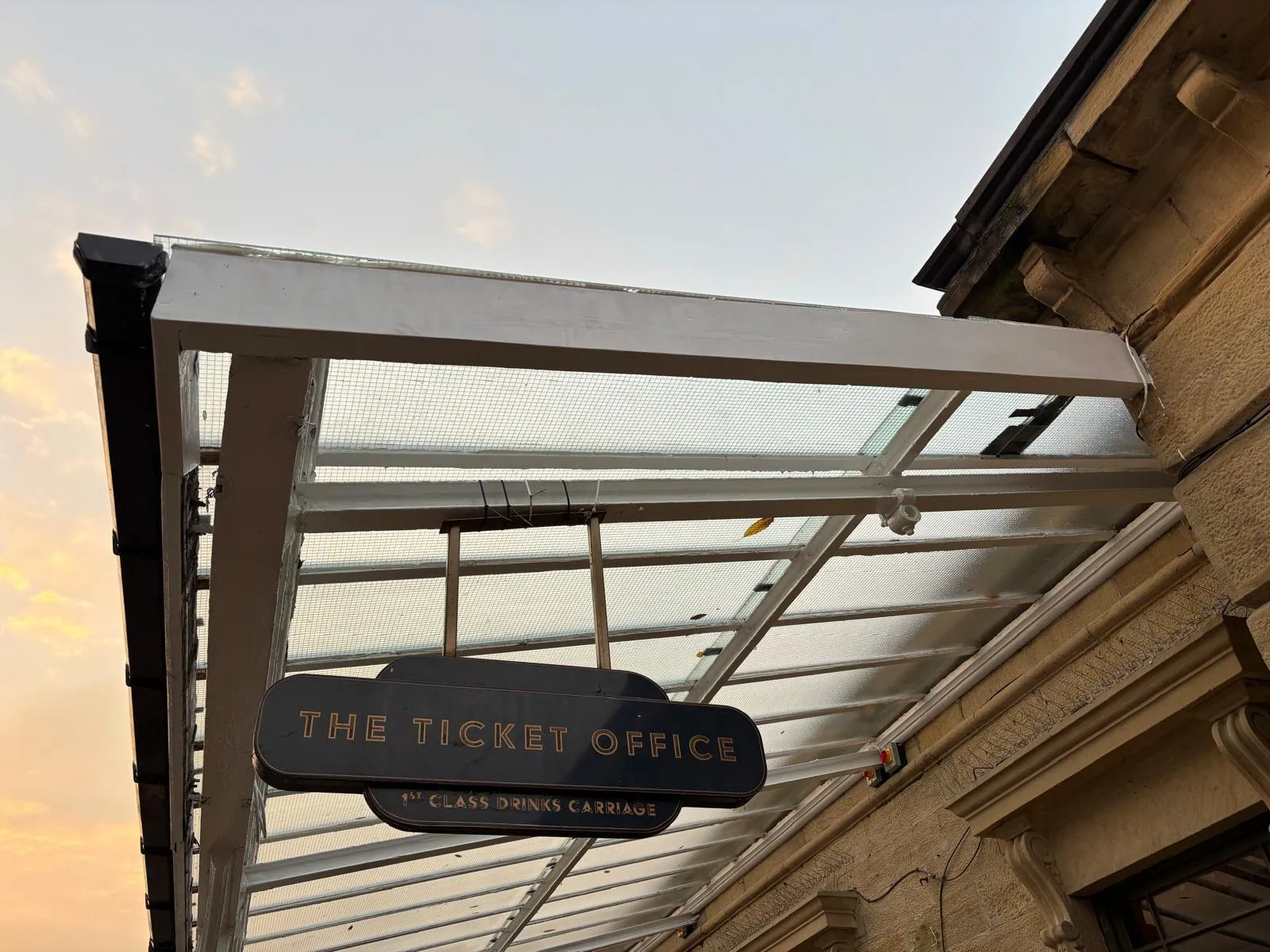 Ilkley Station Plaza, Glass Canopy Repair, completed