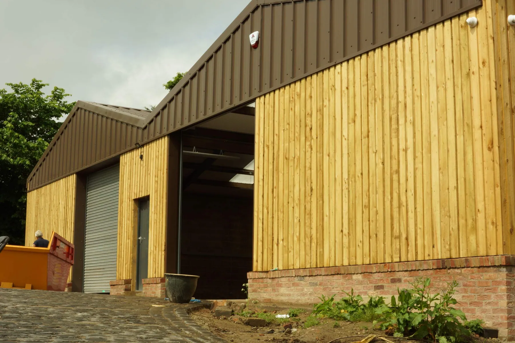 Large Garage Refurbishment for a Private Client, Barnsley, after