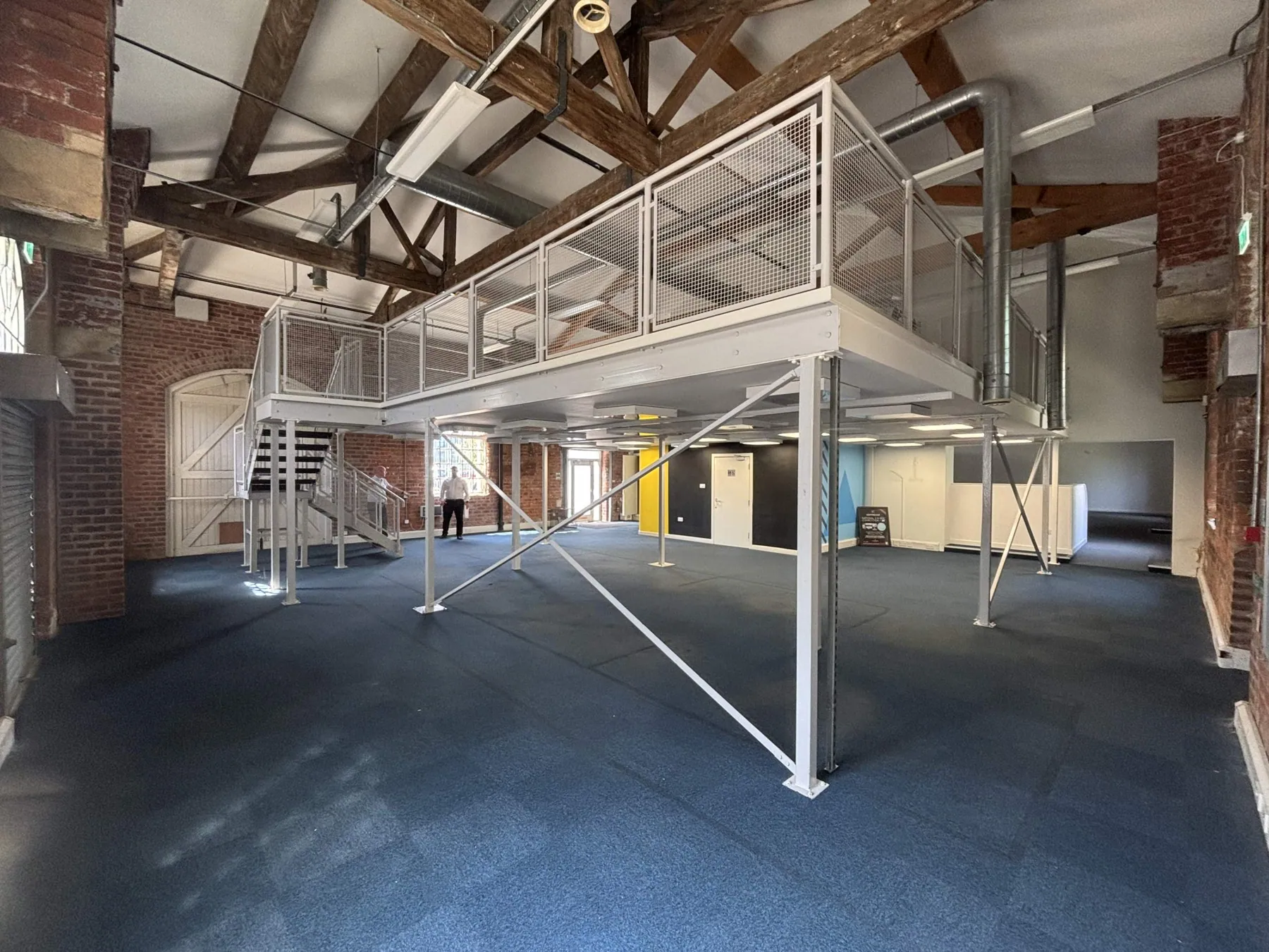 Mezzanine Removal and Unit Split, Armley, before