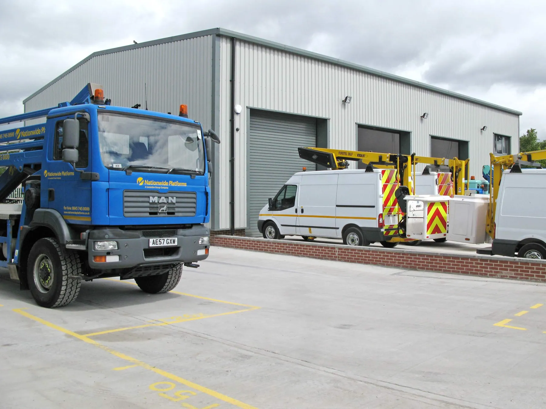 New-Build Workshop with Two-Storey Offices, Old Run Road, Leeds, after