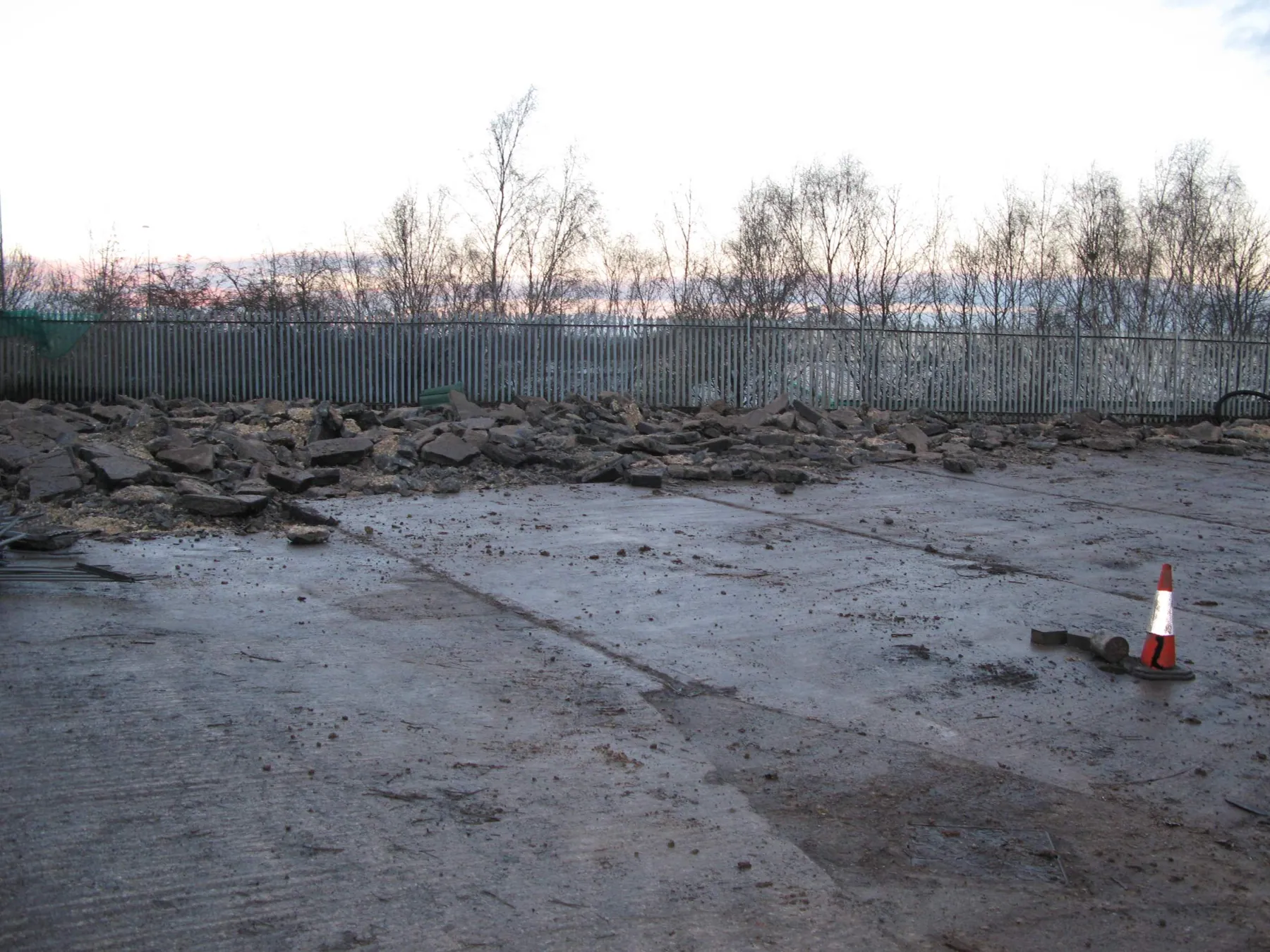 New-Build Workshop with Two-Storey Offices, Old Run Road, Leeds, before