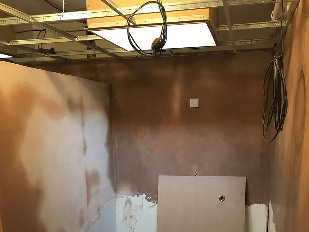 Office, Canteen & Washroom Refurbishment, Sheffield, before