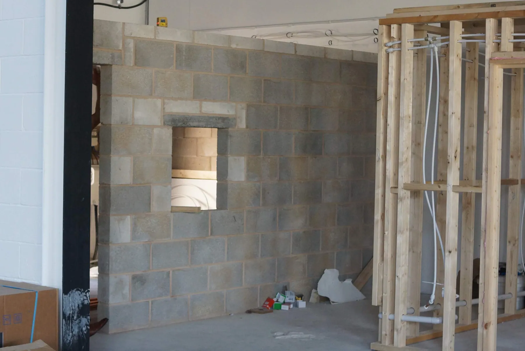 Landlord & Tenant Works, Peak Shopping Village, Derbyshire, in progress