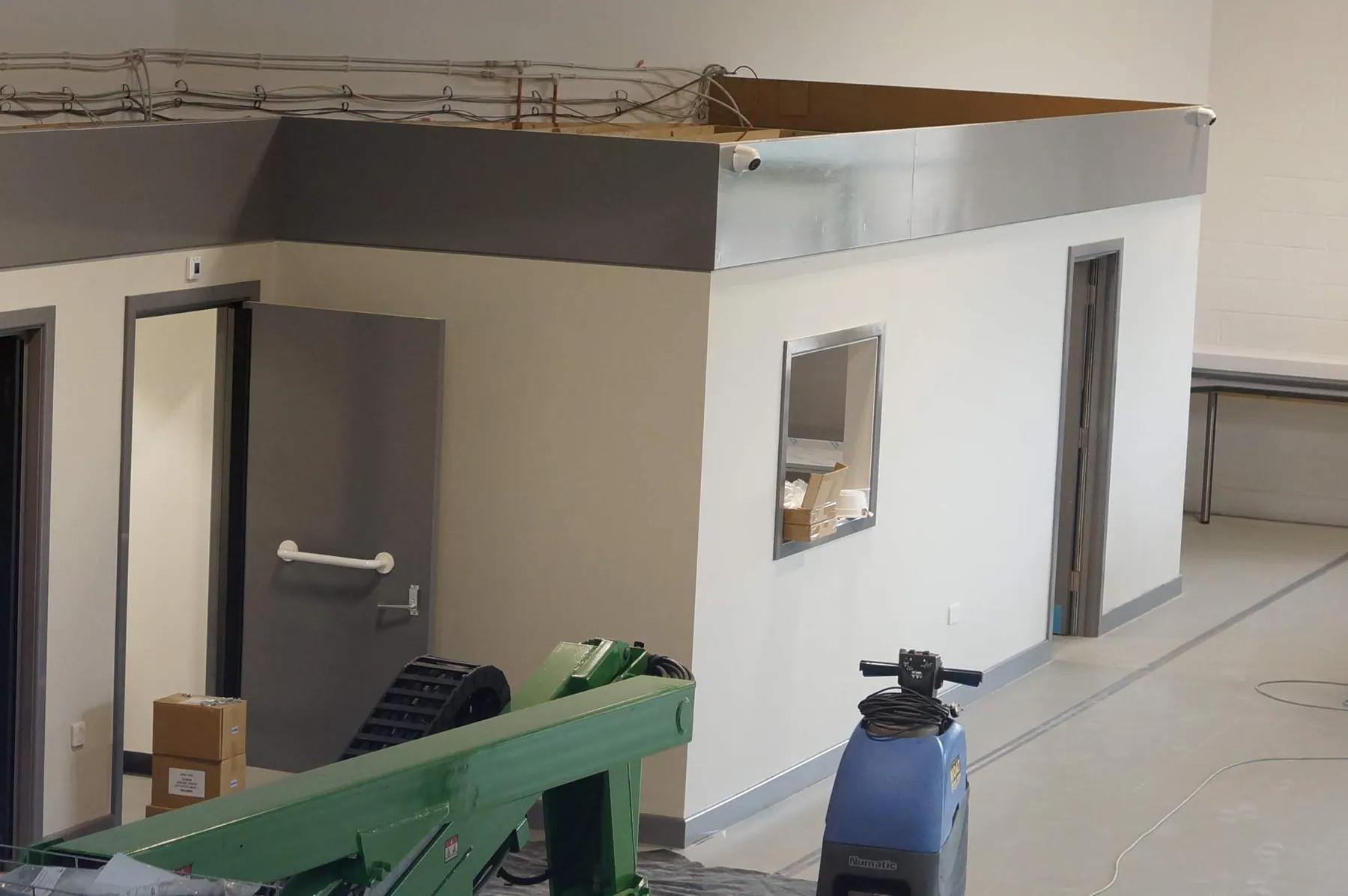 Landlord & Tenant Works, Peak Shopping Village, Derbyshire, in progress
