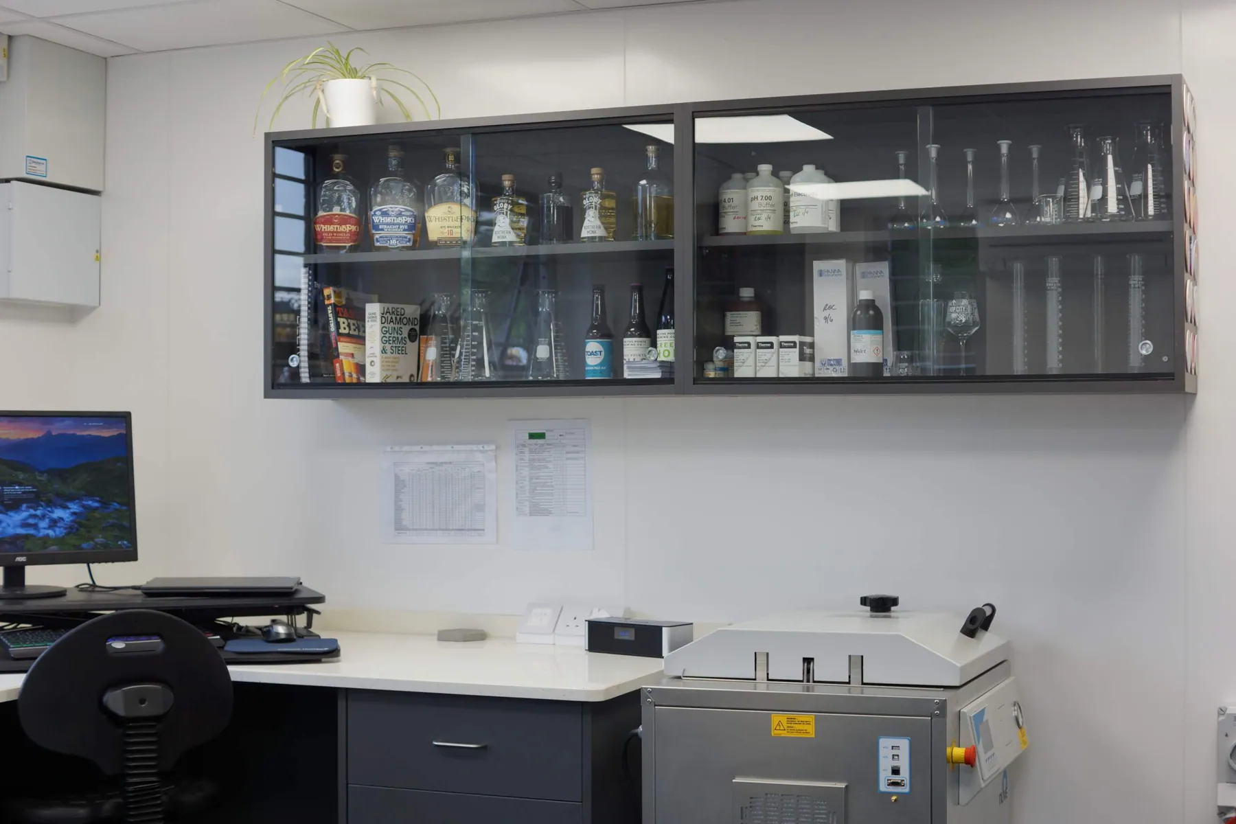 Quality Control Clean Laboratory for a Leeds Brewery, Holbeck, completed