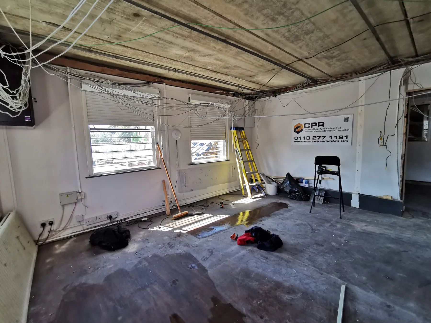 Quality Control Clean Laboratory for a Leeds Brewery, Holbeck, before