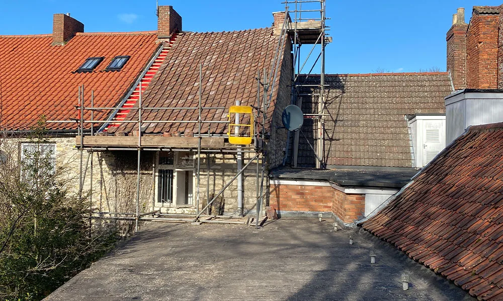 Retail Dilapidations under JCT Contract, Pickering, in progress