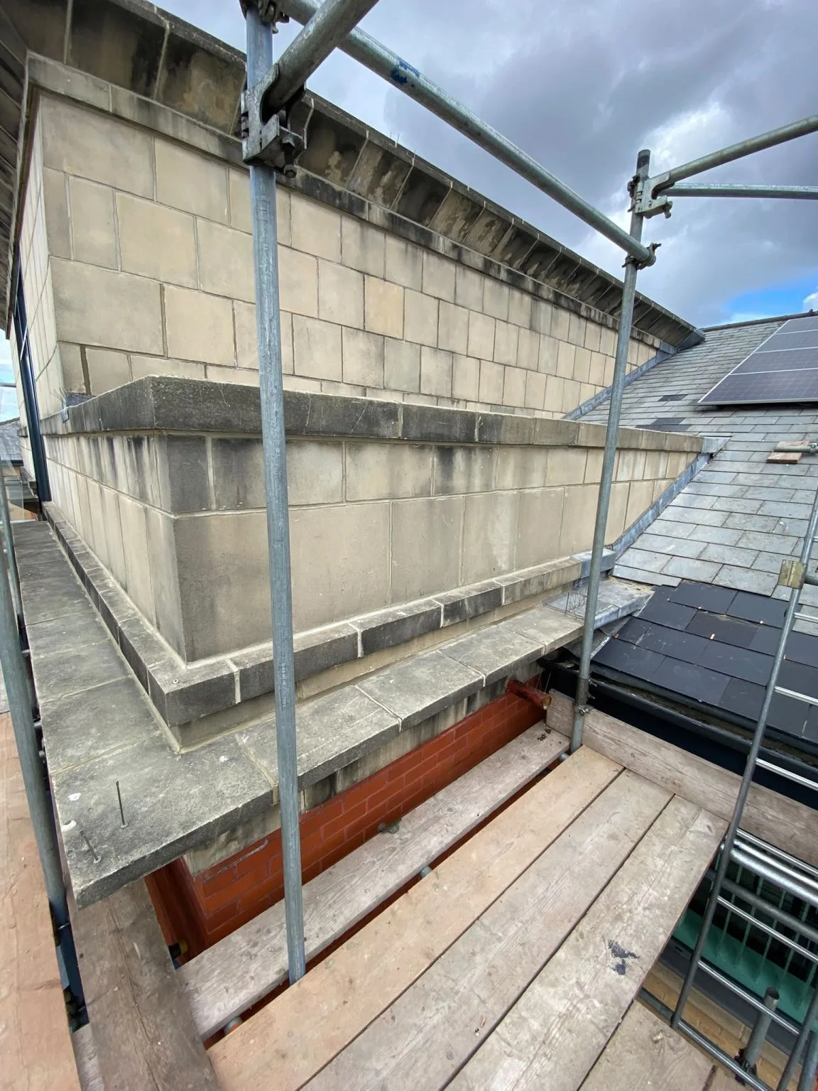 Roof Repair & Repointing, York, completed