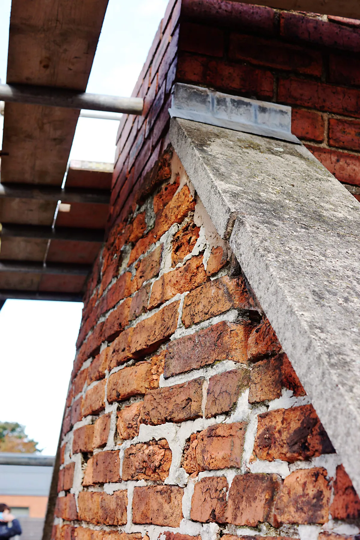 Ropergate, Pontefract, Stone & Brick Restoration, before