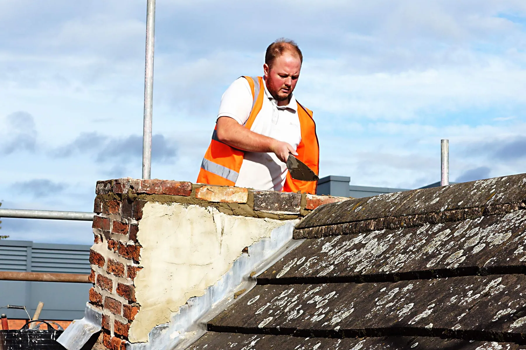 Ropergate, Pontefract, Stone & Brick Restoration, in progress