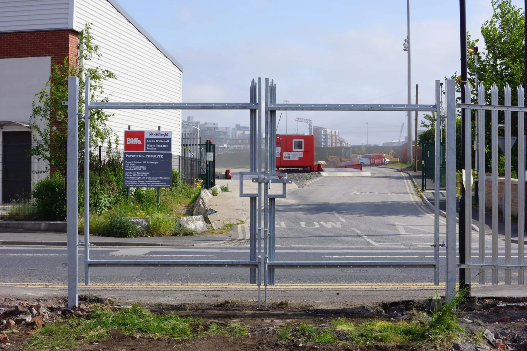 Site Clearance & Secure Controlled Parking, Holbeck, completed