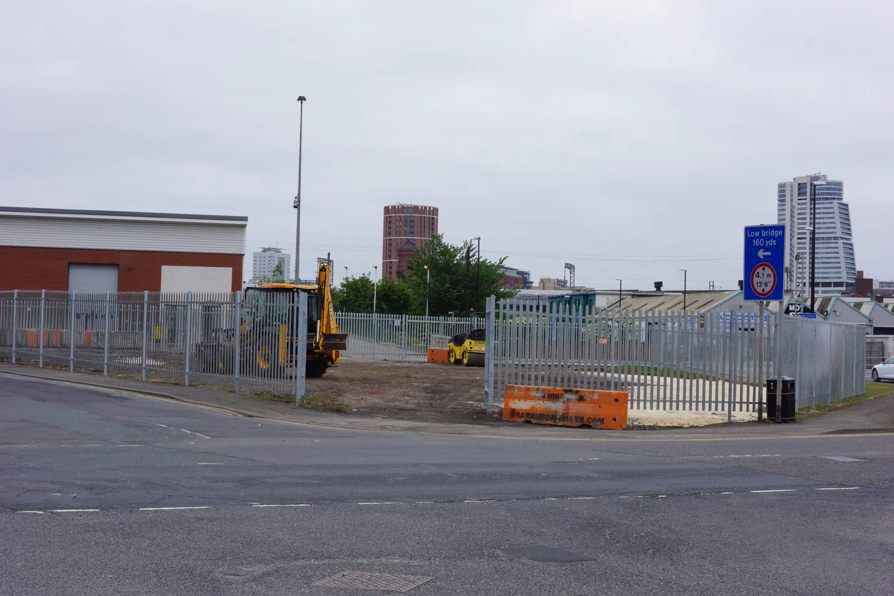 Site Clearance & Secure Controlled Parking, Holbeck, completed