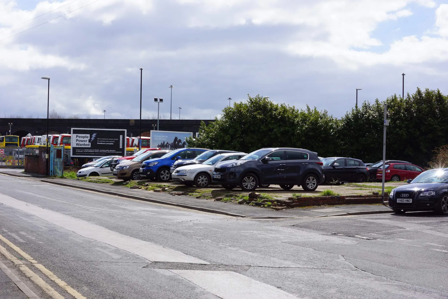 Site Clearance & Secure Controlled Parking, Holbeck, before