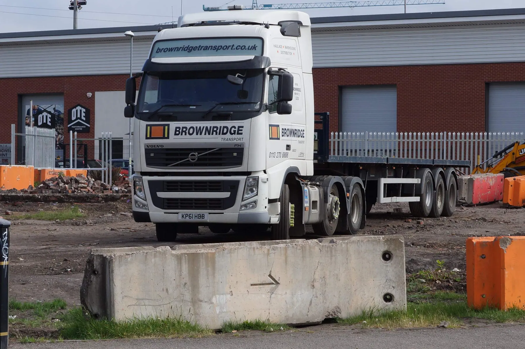 Site Clearance & Secure Controlled Parking, Holbeck, in progress