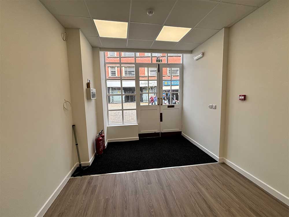 Office & Retail Fit-Out, Pontefract, completed