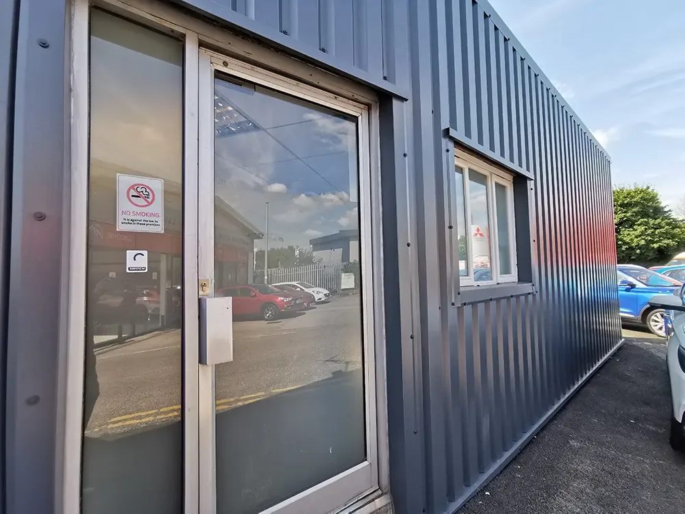 Suzuki Dealership Overcladding, Hunslet, Leeds, completed