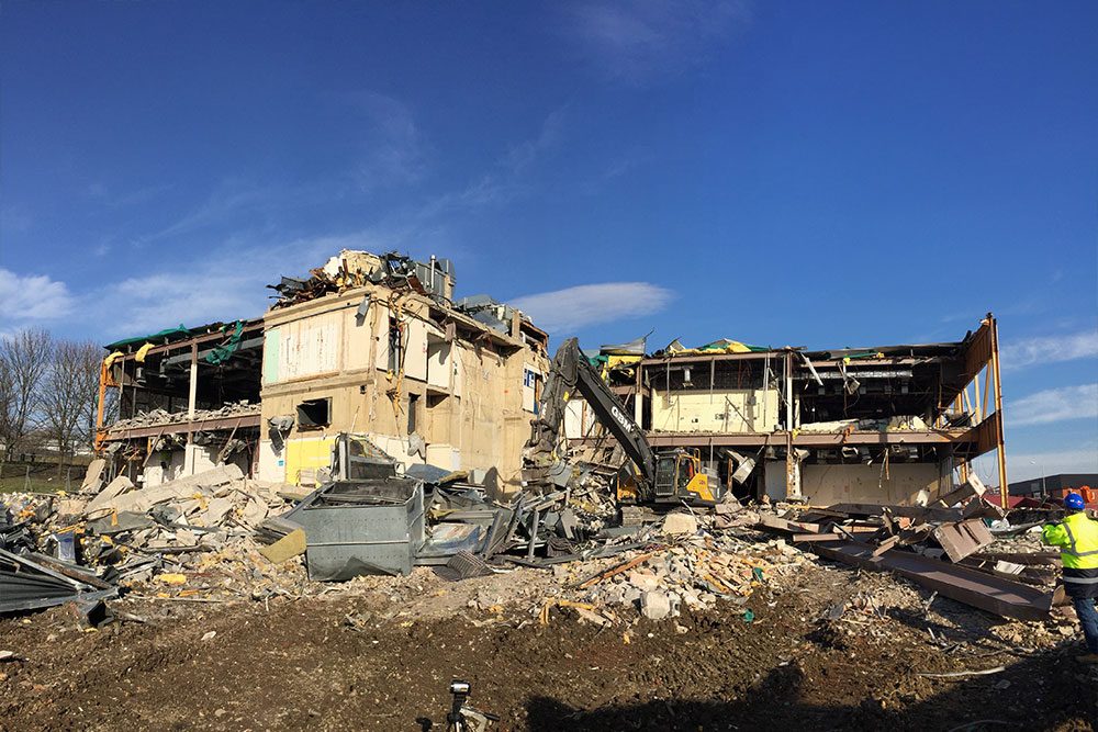 Thomas Danby College, Demolish & Rebuild, during