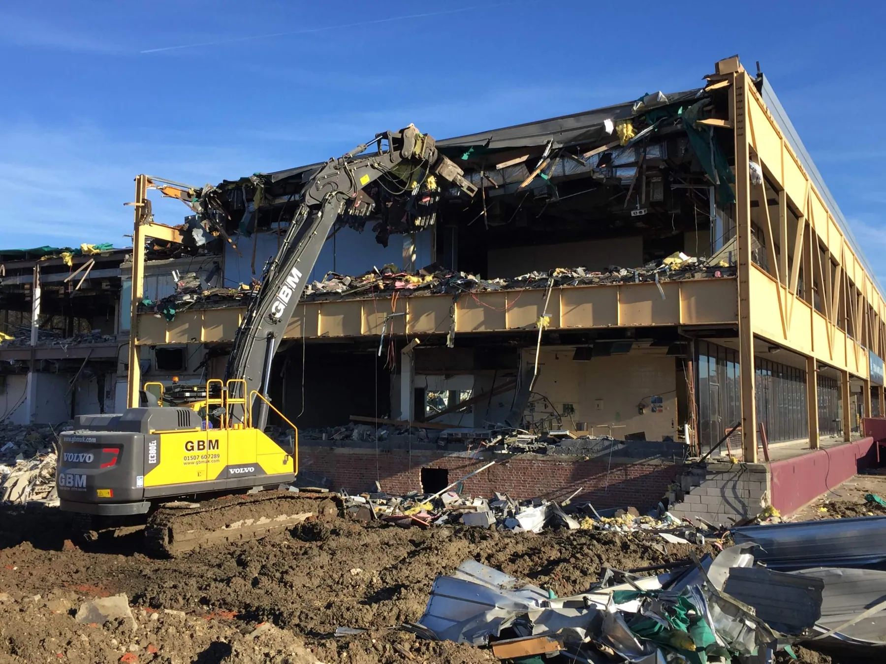 Thomas Danby College, Demolish & Rebuild, in progress