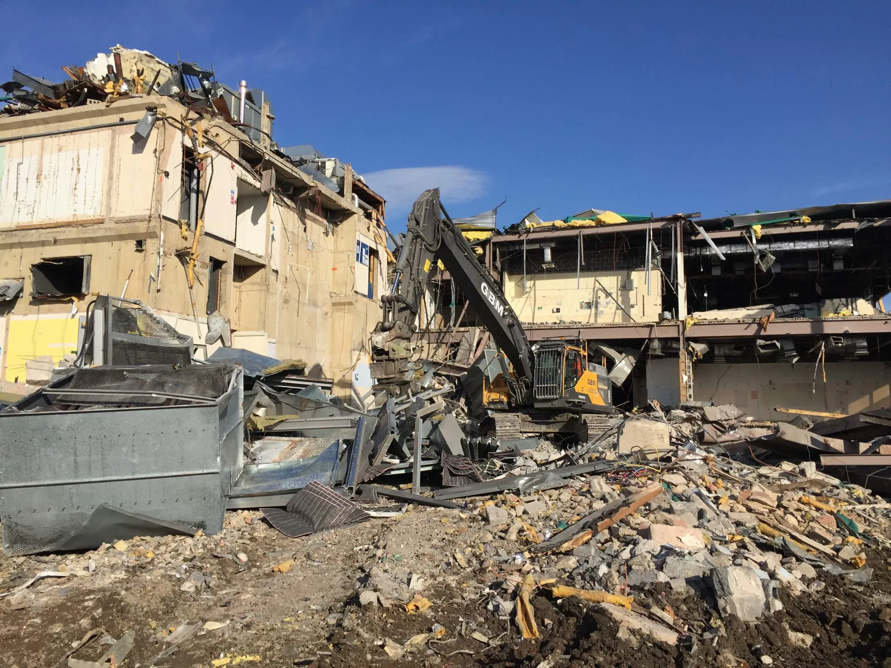 Thomas Danby College, Demolish & Rebuild, in progress