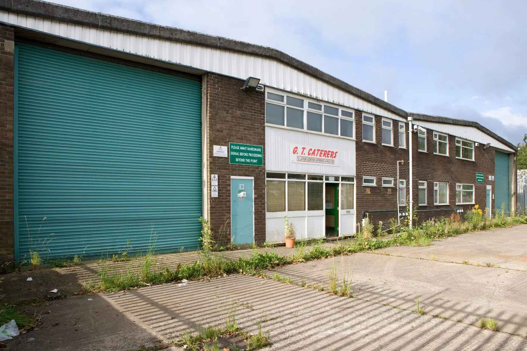Warehouse and Office Refurbishment, Howley Park, Morley, before
