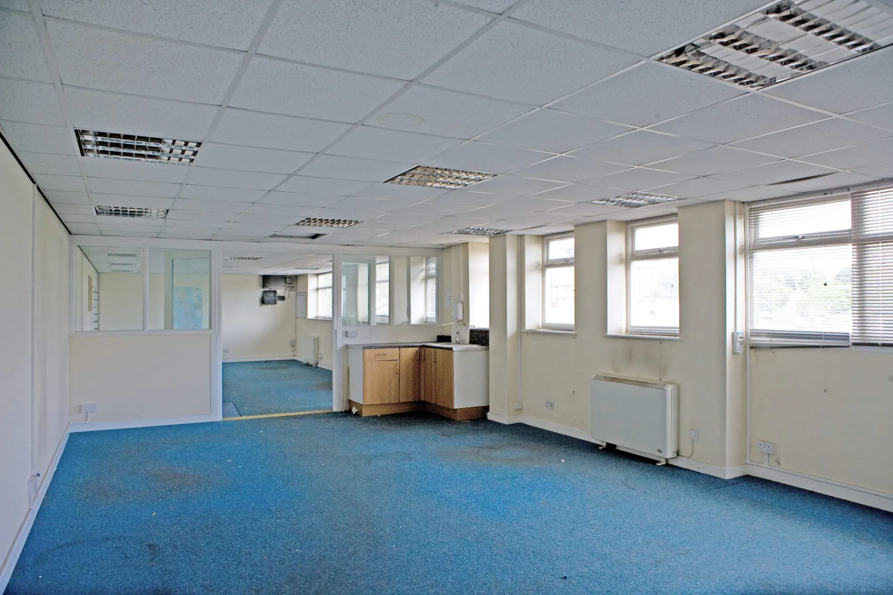 Warehouse and Office Refurbishment, Howley Park, Morley, before
