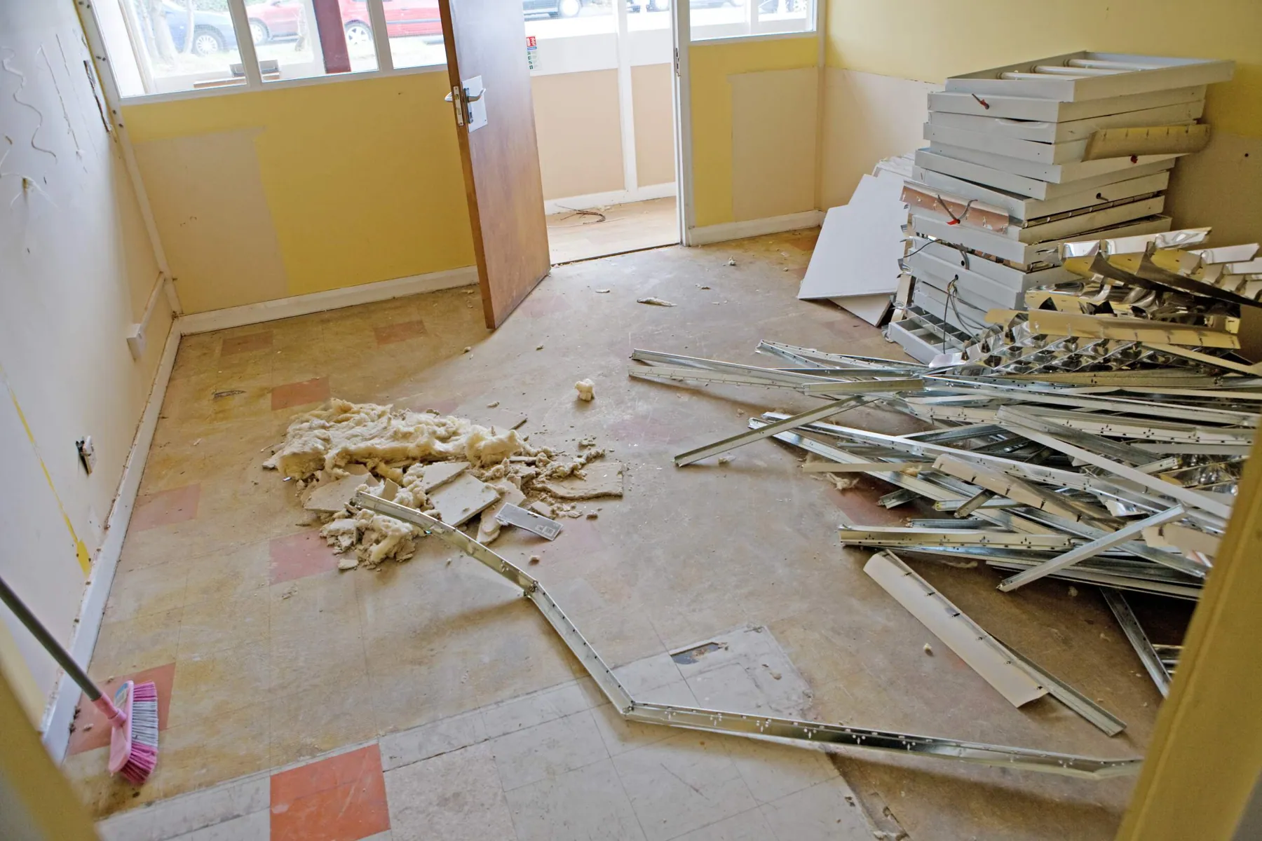 Warehouse and Office Refurbishment, Howley Park, Morley, in progress