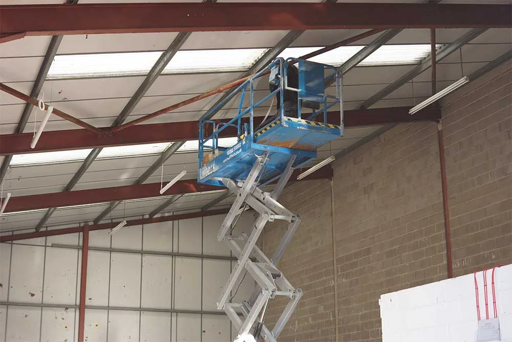 Warehouse Dilapidations & Reinstatement, Ossett, Wakefield, in progress