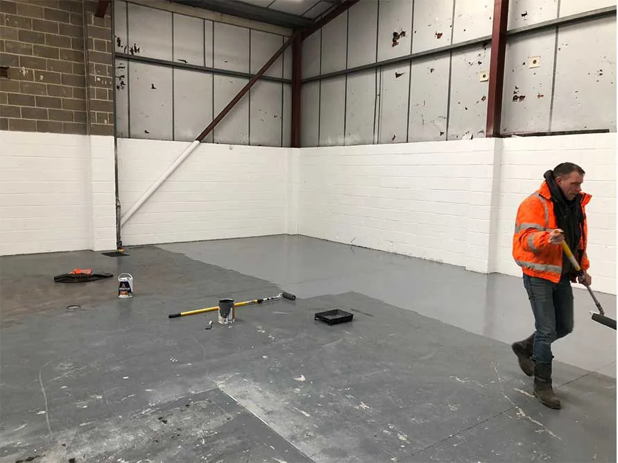Warehouse Dilapidations & Reinstatement, Ossett, Wakefield, in progress