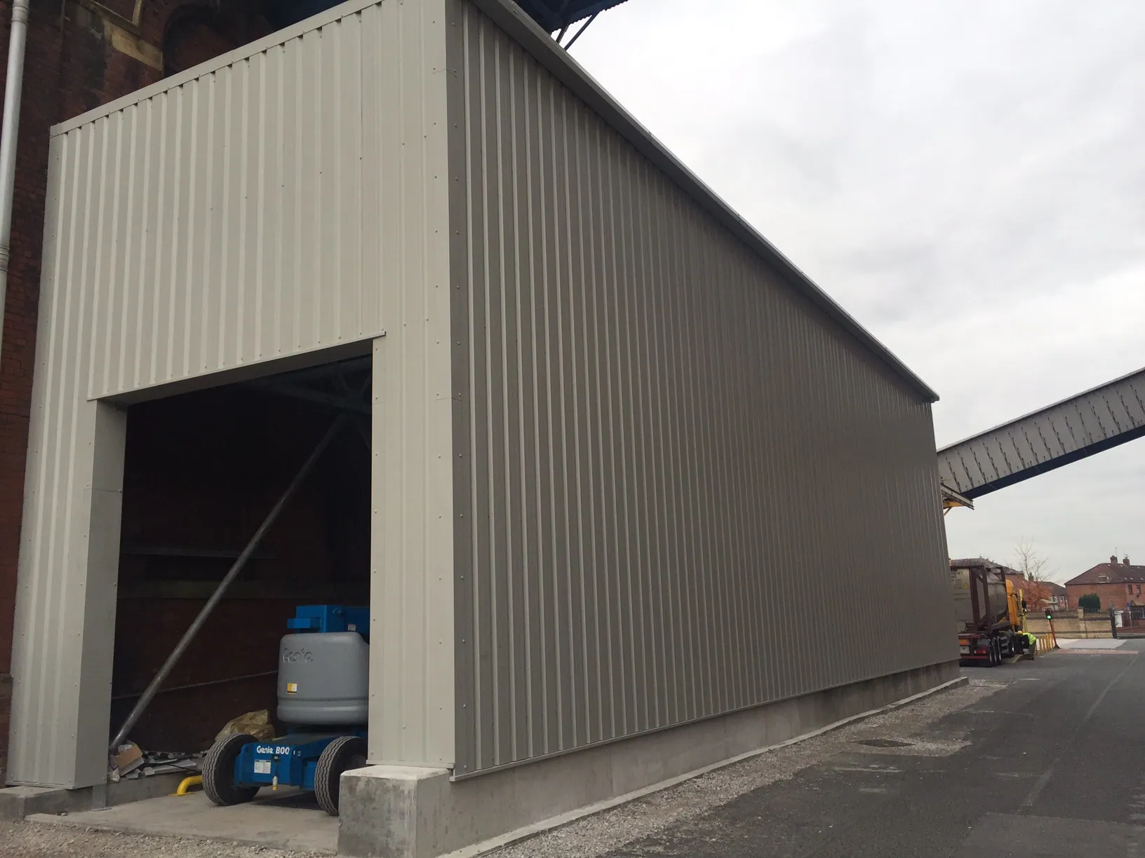 New-Build Warehouse Extension for Vitafoam, Manchester, completed